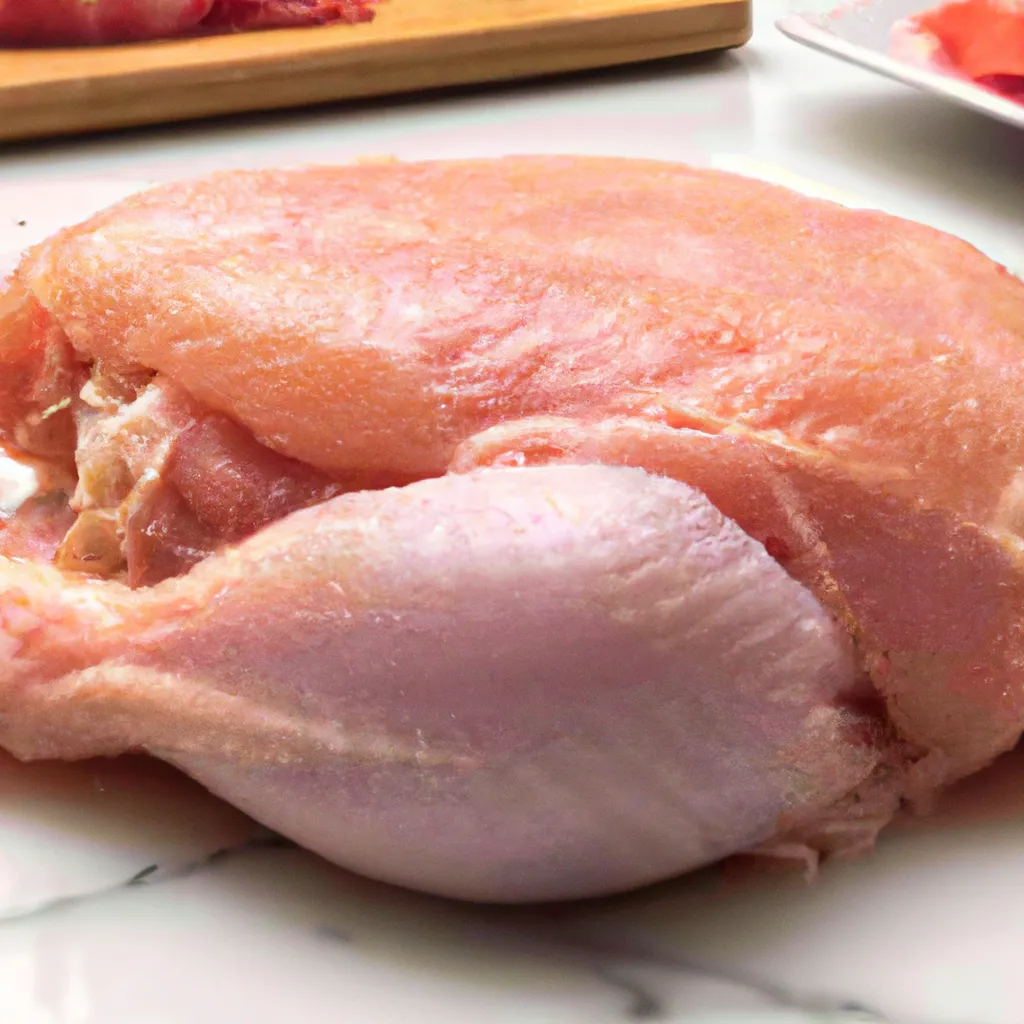 Jak wygląda niedopieczony kurczak?