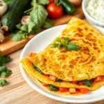 Przepis na omlet: jak zrobić idealny omlet z warzywami?