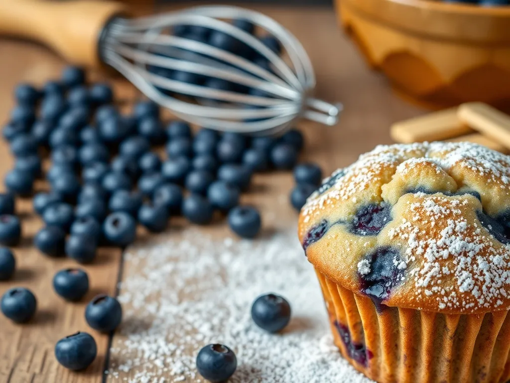 Babeczki z borówkami: prosty przepis na pyszne muffinki
