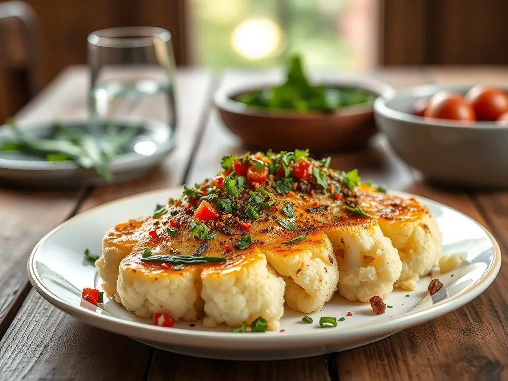 Stek z kalafiora: przepis na pyszne i zdrowe danie wegetariańskie